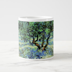 Olive Grove by Vincent van Gogh Large Coffee Mug
