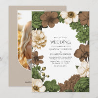 Olive Grove, Figwood Brown & Warm Linen Wedding