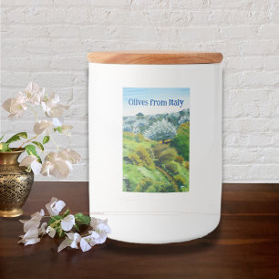 Olive Grove Food Label