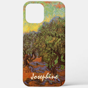 Olive Grove, Orange Sky by Vincent van Gogh iPhone 12 Pro Max Case
