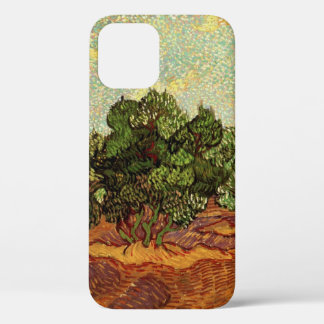 Olive Grove, Pale Blue Sky by Vincent van Gogh iPhone 12 Case