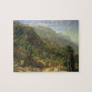 Olive Groves at Varenna, Lake Como, Italy, 1861 (o Jigsaw Puzzle