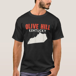 Olive Hill Kentucky USA State America Travel Kentu T-Shirt