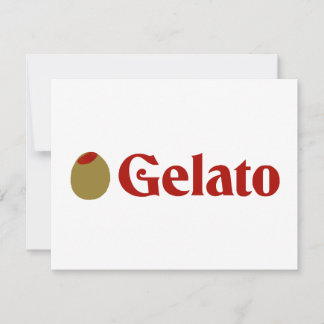 Olive (I Love) Gelato