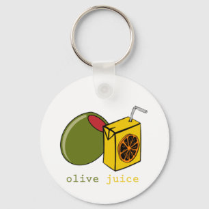 Olive Juice Key Ring