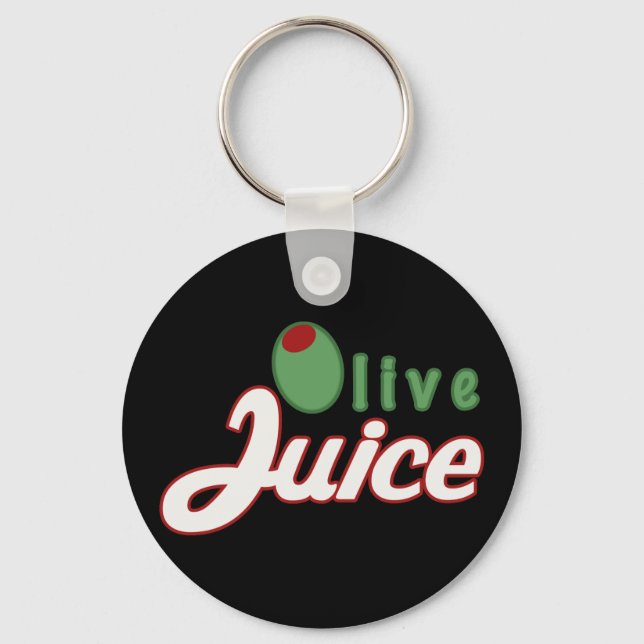 Olive Juice Keychain (Front)
