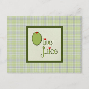 Olive Juice Postcard