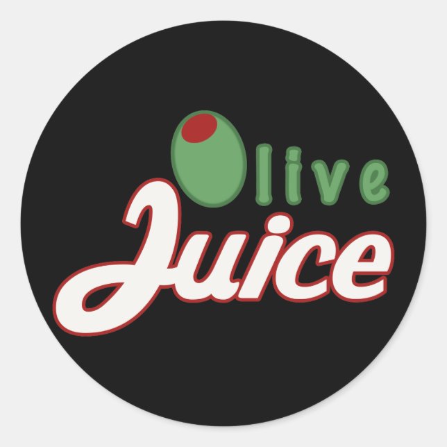 Olive Juice Stickers (Front)
