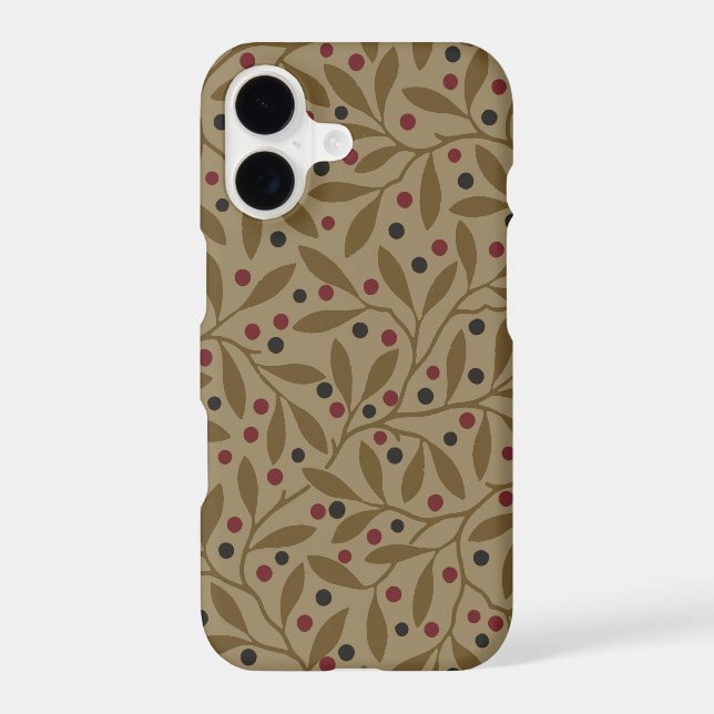 Olive Leaf Berry Earthy Willow Branch (Back)