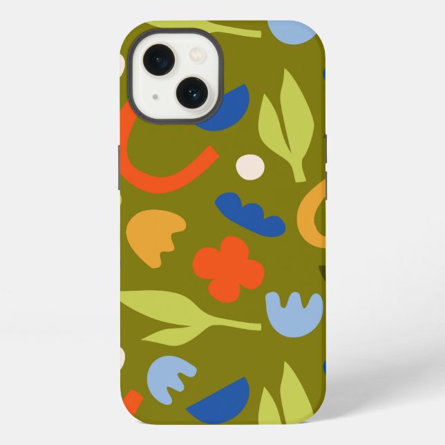 Olive Meadow iPhone Case (Back)