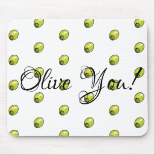 Olive Mouse Pad