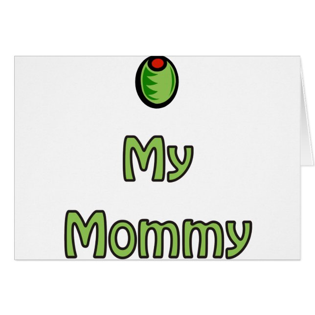 Olive My Mummy (Front Horizontal)