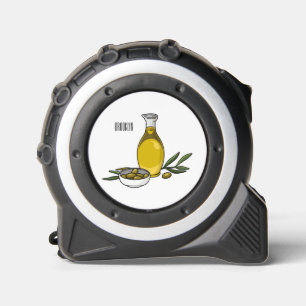 Olive oil cartoon illustration 1