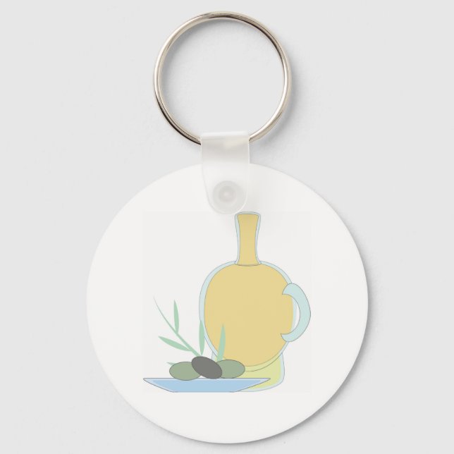 Olive Oil Key Ring (Front)