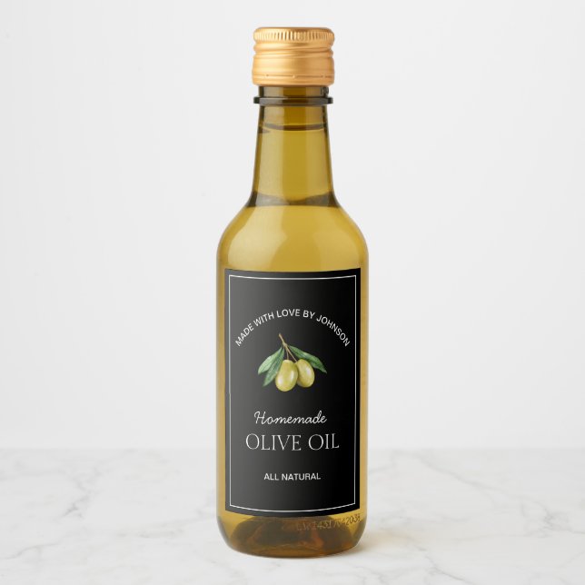 Olive Oil Label (Front)