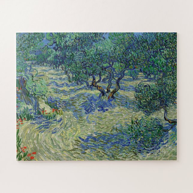 Olive Orchard, Vincent van Gogh  Jigsaw Puzzle (Horizontal)