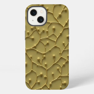 Olive Organic Texture iPhone Case Rugged Look