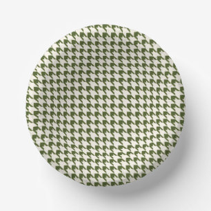 Olive Paper Plate