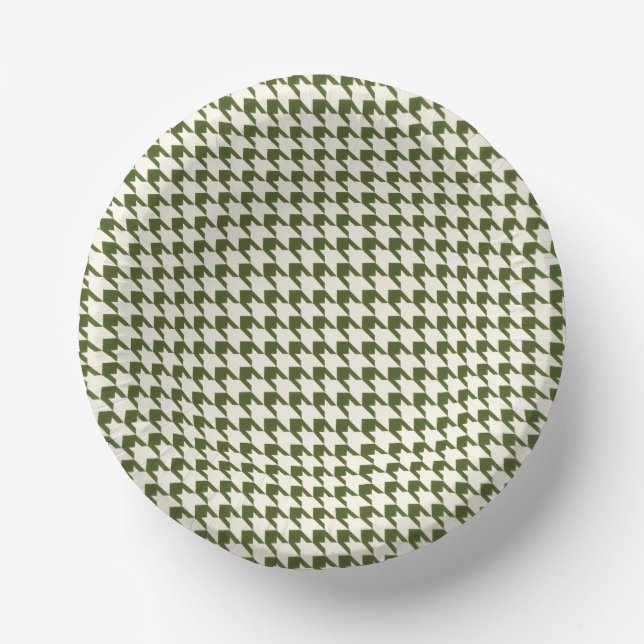 Olive Paper Plate (Front)