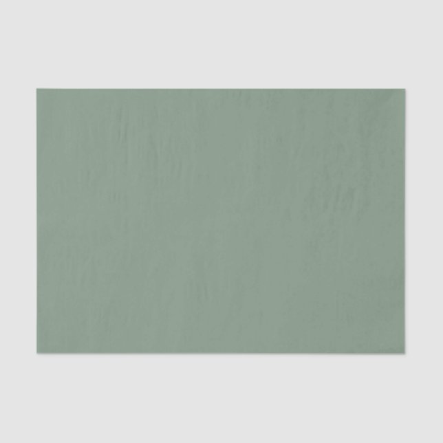 Olive Pistachio Mint Green Christmas  Tissue Paper (Front)