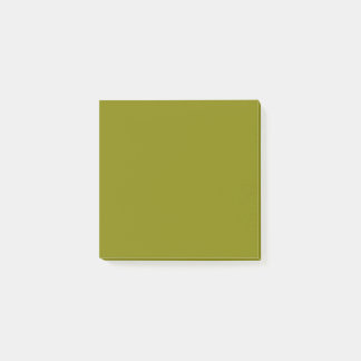 olive post-it notes