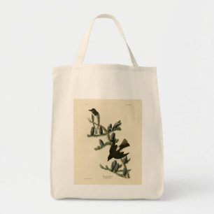 Olive-sided Flycatcher, Audubon's Birds of America Tote Bag