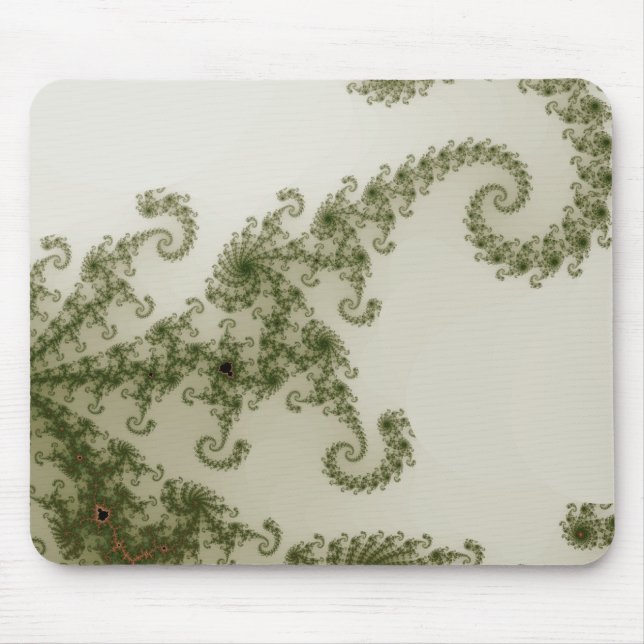 Olive Smoke Mousepad (Front)