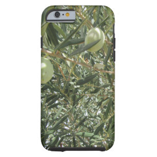 Olive Tree Leaves Tough iPhone 6 Case