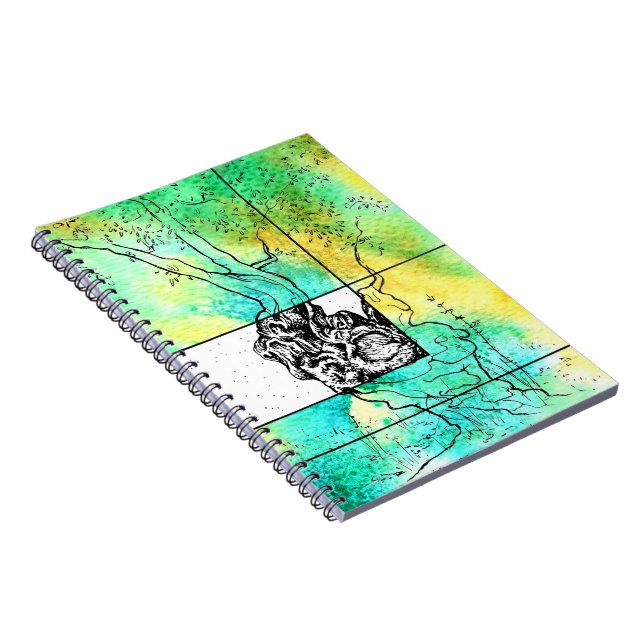 olive tree notebook (Right Side)