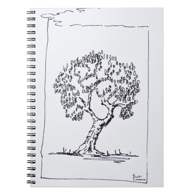 Olive Tree | South of France Notebook (Front)