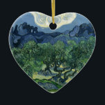 Olive Trees by Van Gogh Ceramic Ornament<br><div class="desc">Vincent Van Gogh Landscape Painting Series - Olive Trees</div>
