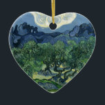 Olive Trees by Van Gogh Ceramic Ornament<br><div class="desc">Vincent Van Gogh Landscape Painting Series - Olive Trees</div>