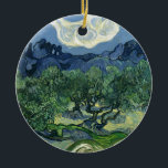 Olive Trees by Van Gogh Ceramic Ornament<br><div class="desc">Vincent Van Gogh Landscape Painting Series - Olive Trees</div>