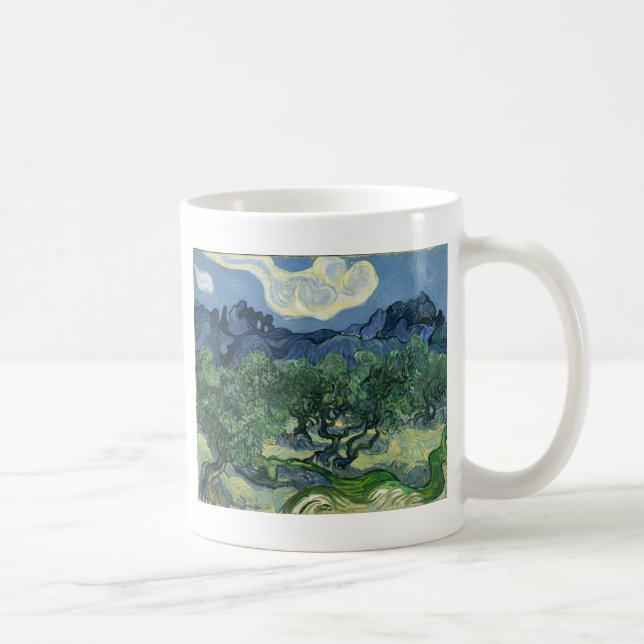 Olive Trees by Van Gogh Coffee Mug (Right)