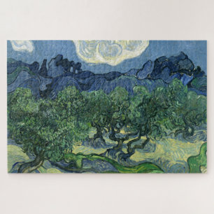 Olive Trees by Van Gogh Painting Art Jigsaw Puzzle