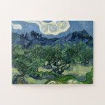 Olive Trees by Van Gogh Painting Art Jigsaw Puzzle<br><div class="desc">Vincent Van Gogh Landscape Painting Series - Olive Trees</div>