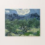 Olive Trees by Van Gogh Painting Art Jigsaw Puzzle<br><div class="desc">Vincent Van Gogh Landscape Painting Series - Olive Trees</div>