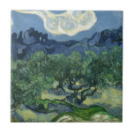 Olive Trees by Van Gogh Tile<br><div class="desc">Vincent Van Gogh Landscape Painting Series - Olive Trees</div>