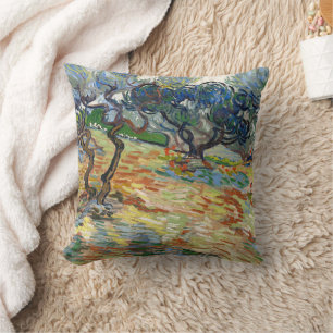 Olive Trees by Vincent Van Gogh   Cushion