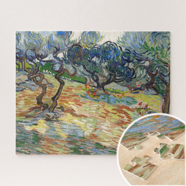 Olive Trees by Vincent Van Gogh   Jigsaw Puzzle (Creator Uploaded)