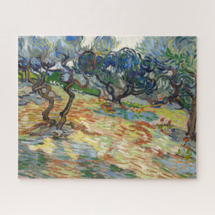 Olive Trees by Vincent Van Gogh   Jigsaw Puzzle