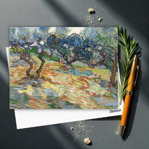 Olive Trees by Vincent Van Gogh   Postcard