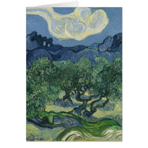 Olive Trees Card