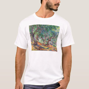 Olive Trees in Bordighera, 1884 Claude Monet T-Shirt