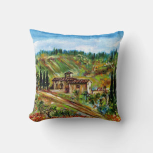 OLIVE TREES IN TUSCANY CUSHION