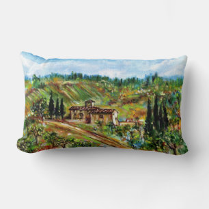 OLIVE TREES IN TUSCANY LUMBAR CUSHION