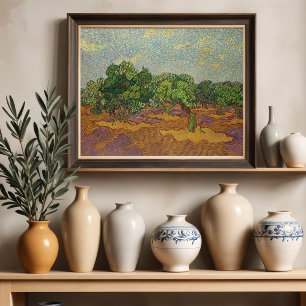 Olive Trees, Van Gogh Poster