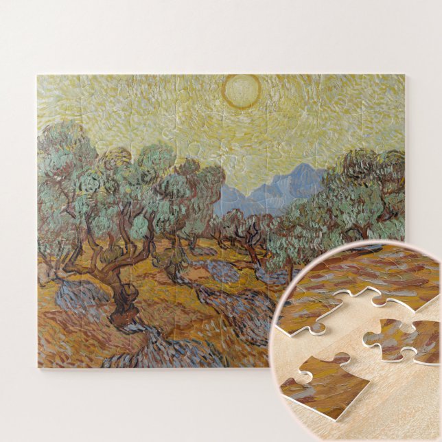 Olive Trees, Vincent van Gogh  Jigsaw Puzzle (Creator Uploaded)