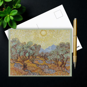 Olive Trees, Vincent van Gogh Postcard