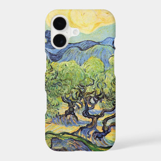 Olive Trees with Alpilles by Vincent van Gogh